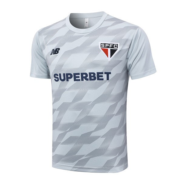 Trikot Trainingsshirt Sao Paulo 2024-2025 Grau